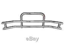 For Cascadia 2008-17 Truck Chrome Stainless Steel Front Bumper Grill Guard Car
