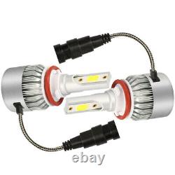For Chrysler Town & Country 2010-2016 LED Headlight Bulb High Low Fog Light Blue