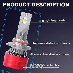 For Dodge RAM 1500 2500 3500 2009-2012 White LED HEADLIGHT Kit Fog Light Bulbs