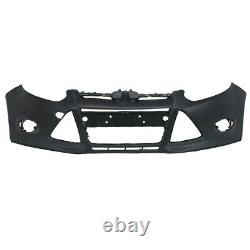For Ford Focus 2012-2014 Front Bumper Cover & Front Grille Fog Lights Assembly