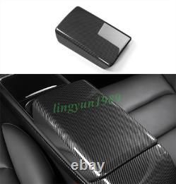 For Tesla Model 3/Y 2021 2022 ABS Carbon Fiber Car Interior Decoration Kit Trim