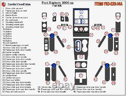 Ford Explorer Xlt Xls Fit 06 2007 2008 2009 2010 Abs Interior Set Dash Trim Kit