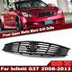 Front Grill Grille Kit For Infiniti G37 2 Door Coupe 2008-2013 2011 Matte Black