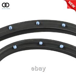 Full Weatherstrip Kit Black Weather Strip Seal For Corvette C4 Coupe 1990-1996