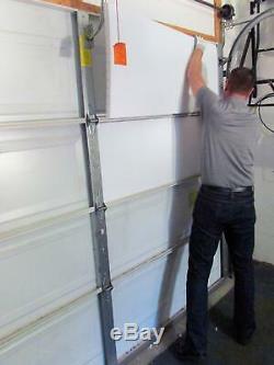 Garage Door Insulation Kit Installation in 3 Easy Steps Design for 7 Foot Door