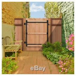 Gate Kit 3-Rail 60 in. 96 in. W Easy-to-Install Fasteners Heavy Duty Hinges