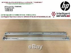 HP DL360p Gen8 Gen9 1U SFF Easy Install Rail Kit 734807-B21