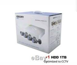 Hikvision Security Camera Cctv Kit Ready And Easy To Install Inside/outside