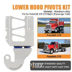Hinge / Pivot Assembly Kit #13-04730r For Peterbilt 379 / 378 Passenger Side