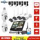 Hiseeu 10ch +monitor Nvr Wireless Wifi Security Camera System Cctv Kit Outdoor