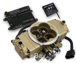 Holley Terminator Fuel Injection Stealth Kit Classic Gold Finish Easy to install