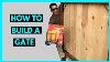How To Build A Gate Homax Easy Gate Kit