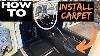 How To Install A Vw Beetle Carpet Kit