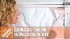 How To Install Owens Corning Garage Door Insulation Kit The Home Depot