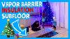 How To Insulate A Concrete Slab Vapor Barrier Insulation Subfloor U0026 Christmas Decorations