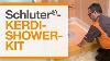 How To Waterproof Your Shower Installation With The Schluter Kerdi Shower Kit Complete Kit