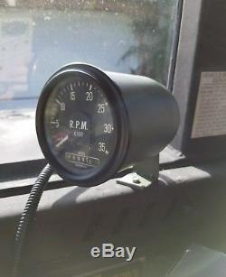 Humvee Tachometer Calibrated Easy Field Install Kit HMMWV Hummer M998 Tach GREEN