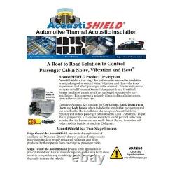 Insulation Sound Deadener Kit for 84-96 Corvette Coupe Acoustishield Complete