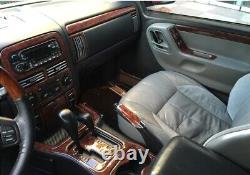 Interior Dash Trim Cover Set Fits For Man TGA XXL 2006-Up 78 PCS Walnut Look