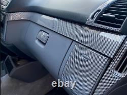 Interior Dash Trim Cover Set Fits For Mercedes Actros 96-00 40 PCS Carbon Look