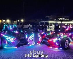 JHB 4FT 4PCS SET Double Row Chasing LED Strips Light fits for 15.5Wheel Lights