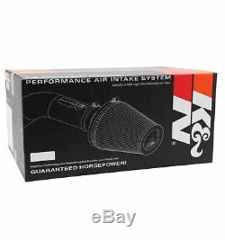 K&N 57-2581 Round Performance Cotton Air Intake Kit for 11-14 Ford F-150 5.0L V8