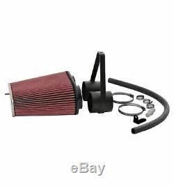 K&N 63-1014 Performance Air Intake Kit with Filter for Ford Bronco/F150/F250/F350
