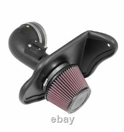 K&N 63-3100 Performance Air Intake Kit with Cotton Filter for Cadillac ATS 2.0L L4