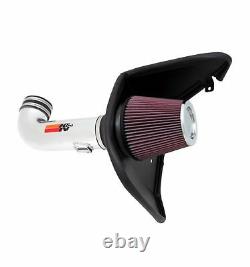 K&N 69-4519TP Air Intake Kit with Reusable Filter for 10-15 Chevrolet Camaro 6.2L