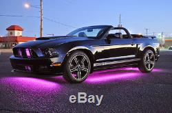 LED Car Kit for Full Size Vehicles, Change Color with Remote, Easy Install