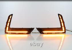 LED DRL Daytime Running Light Kit Fog Lamp For Honda CR-V CRV 2023 2024