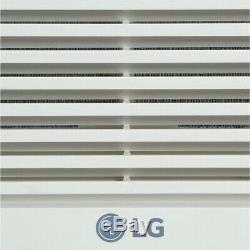 LG Window Air Conditioner 7,500 BTU Heat 2 Speeds Easy Install Kit Timer Remote