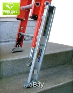 Ladder Leveler Kit Quick Connect Leg Levelers System Extension Safe Easy Install
