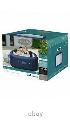 Lay Z Spa Hawaii Airjet Hot Tub 2021 Model 4/6 Person WITH CHEM KIT & FREE