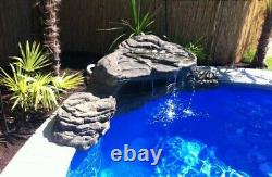 Lghtweight pool waterfall kit easy installation FREE SHIPPING 5 yr. Warranty