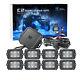 Mictuning C2 Rgbw Led Rock Lights 8 Pods Offroad Lamp Underglow Neon Lights Kit