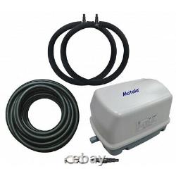 Matala EZ-Air Pro 3 Pond Aeration Kit Includes Pump, Air Hose & Diffusers