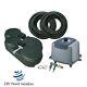 New 2 Acre 60' Large Pond Aerator System With 4 Diffusers/ Sink Tube/complete Kit