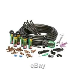 NEW Easy to Install In-Ground Automatic Yard Lawn Rotary Kit Sprinkler System