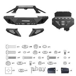New Heavy Duty Front Bumper Kits WithD-ring Mounts For 2021 2022 2023 Ford Bronco