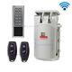 No Cable No Need Drilling Easy To Install Wireless Anti-vandal Lock Kit & Keypad