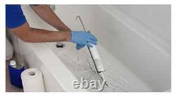 NuTub White Bathtub Base Non-Slip INLAY-WT-1640-1 Acrylic Repair Kit 16 x 40