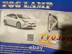 OEM Styling LED DRL & Fog Lamp Kit. Includes Wiring Harness 2016-up Prius TY039H