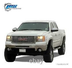 Paintable Extension Fender Flares Fits GMC Sierra 1500 2007-2013 5.8 Ft Bed Only