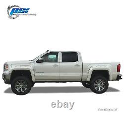 Paintable Pop-Out Bolt Style Fender Flares Fits GMC Sierra 1500 2014-2015