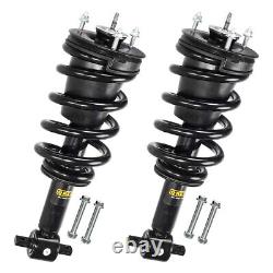 Pair Front Struts & Coil Spring Assembly for 2014-2018 Silverado Sierra 1500 RWD