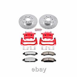 Power Stop Brake Kit For Chevy Silverado 1500 2005 2006 Front Z36 with Calipers