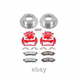Power Stop Brake Kit For Ford F-250/F-350 Super Duty 2000-2004 Rear with Calipers