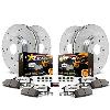 Power Stop Brake Kit For Ford F-250 Super Duty 1999-2004 Front & Rear Z36