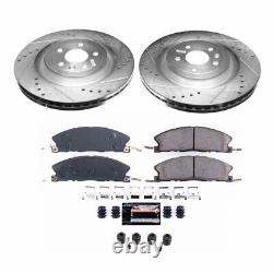 Power Stop Brake Kit For Ford Taurus 2013-2019 Front Z36 Truck & Tow